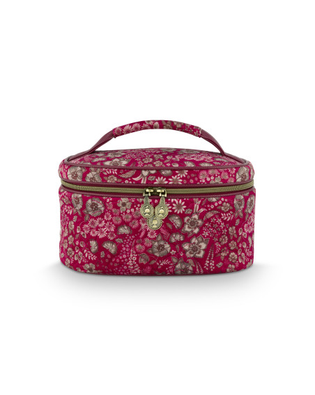 Kosmetikkoffer Beauty Case Quilted Daisy Dreams Red 26x16x16cm