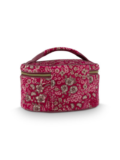 Kosmetikkoffer Beauty Case Quilted Daisy Dreams Red 26x16x16cm