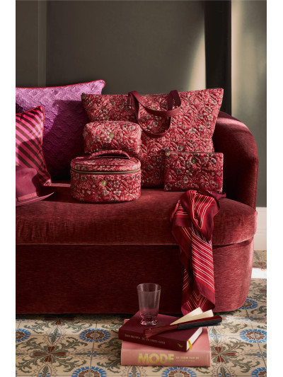 Kosmetikkoffer Beauty Case Quilted Daisy Dreams Red 26x16x16cm