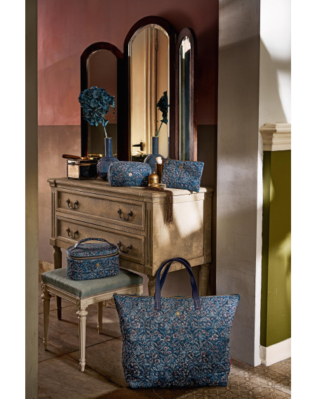 Kosmetikkoffer Beauty Case Quilted Daisy Dreams Blue 26x16x16cm