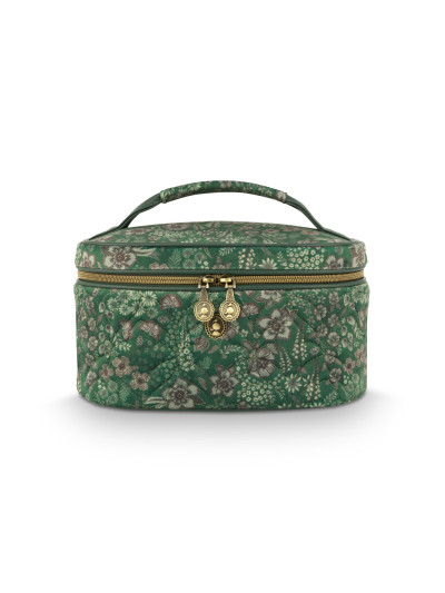 Kosmetikkoffer Beauty Case Quilted Daisy Dreams Green 26x16x16cm