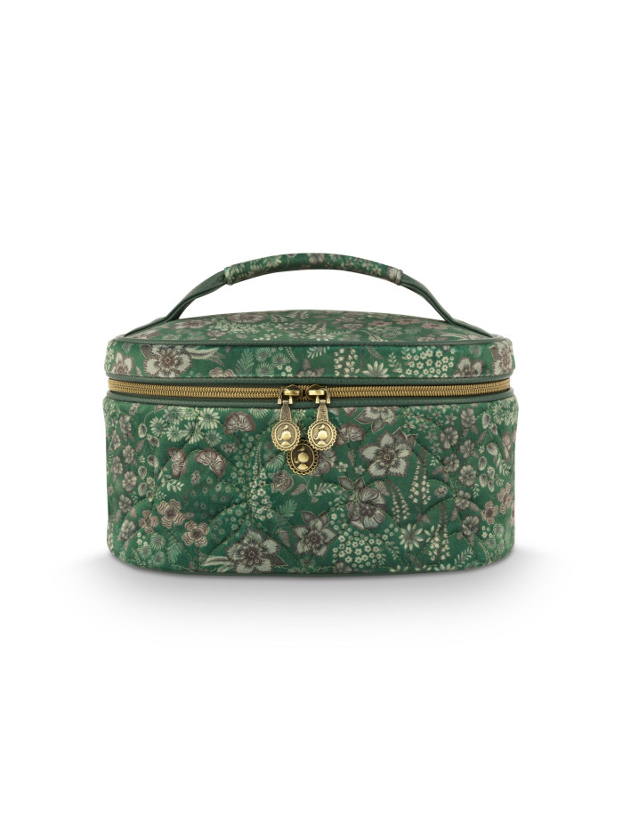 Kosmetikkoffer Beauty Case Quilted Daisy Dreams Green 26x16x16cm