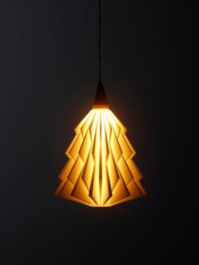 Lampenschirm Tannenbaum 10,5x10cm für den Weihnachtsstern A1e