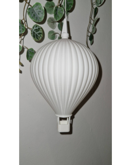 Lampenschirm Heißluftballon Wilhelmine XXL 132x132x185mm für den Weihnachtsstern A1e