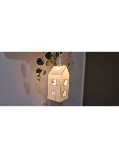 Lampenschirm Haus Aurora L, 70x70x160mm für den Weihnachtsstern A1e