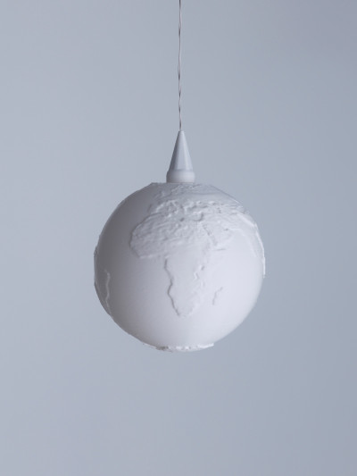 Lampenschirm Erde 10cm für den Weihnachtsstern A1e