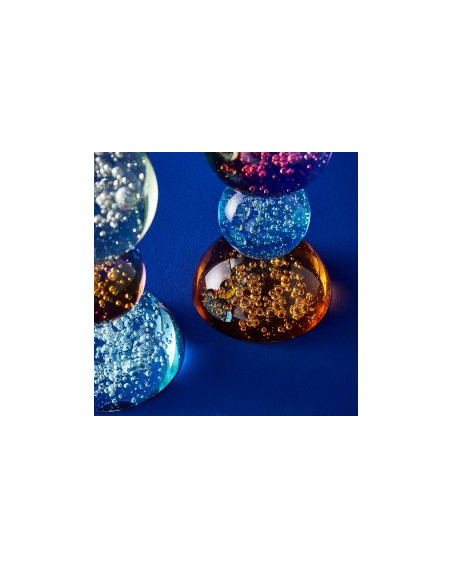Kerzenleuchter für Stabkerze oder Teelicht 10 x 34 cm Glas