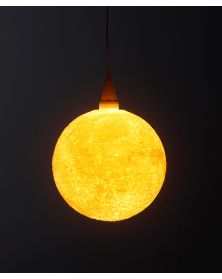 Lampenschirm Mond 10cm für den Weihnachtsstern A1e
