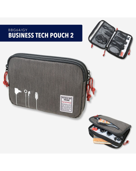 Kabeltasche Organizer "Business Tech Pouch 2" für Elektronikzubehör