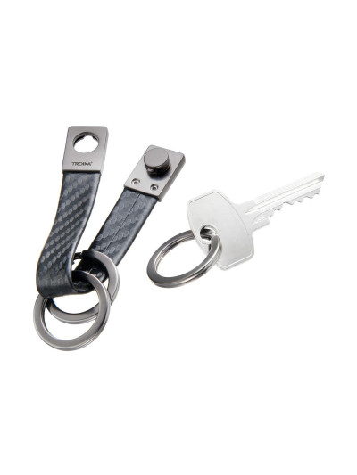 Schlüsselanhänger Twister Carbon-Optik