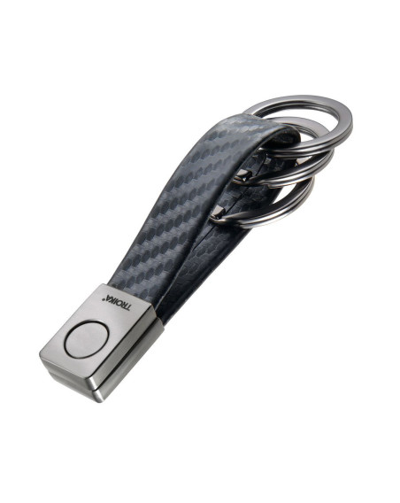 Schlüsselanhänger Twister Carbon-Optik