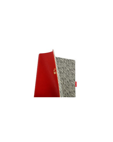 Notizbuch Schreibkladde "Kirsche" Rot Majoie, Slim Line A5 144 Seiten