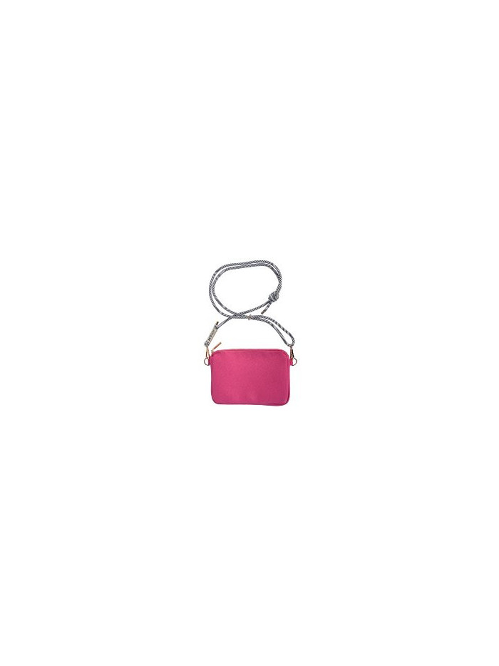 Clutch Umhängetasche Handtasche Majoie Pink, Lederoptik 22x15cm
