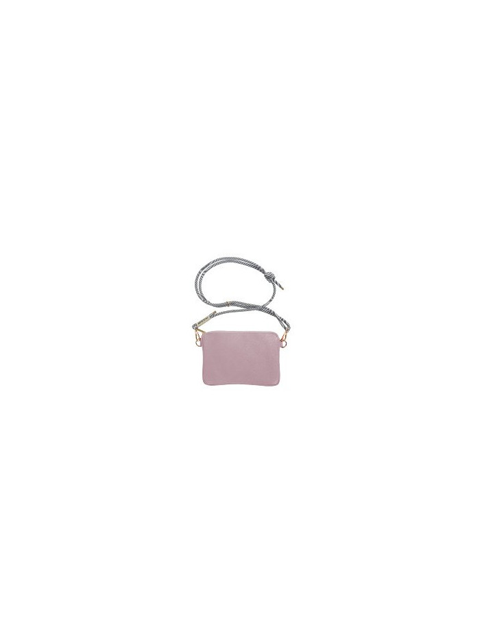Clutch Umhängetasche Handtasche Majoie Rosa, Lederoptik 22x15cm