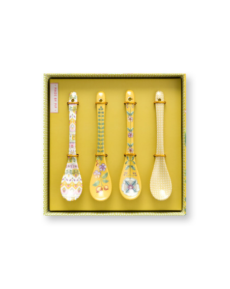 Teelöffel 4er Set Lily & Lotus Light Green 13cm