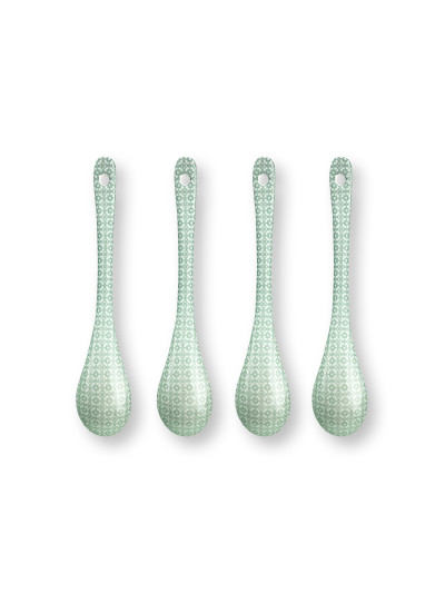 Teelöffel 4er Set Lily & Lotus Light Green 13cm