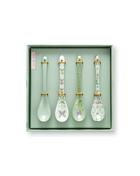 Teelöffel 4er Set Lily & Lotus Yellow 13cm