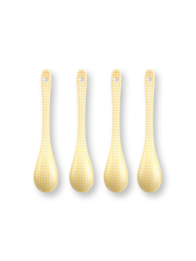 Teelöffel 4er Set Lily & Lotus Yellow 13cm
