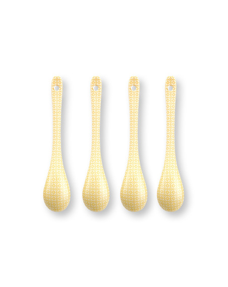 Teelöffel 4er Set Lily & Lotus Yellow 13cm