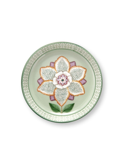 Tea for One Teebecher mit Teesieb 3er Set Lily & Lotus Light Green 350ml