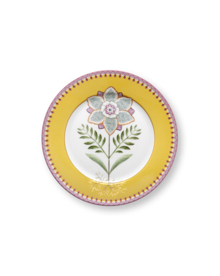 Etagere Cake Stand Lily & Lotus Yellow 3tlg