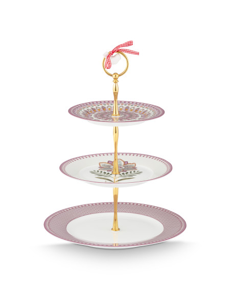 Etagere Cake Stand Lily & Lotus Lilac 3tlg