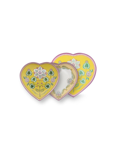 Herzteller Lily & Lotus Light Green 2er Set im Geschenkkarton