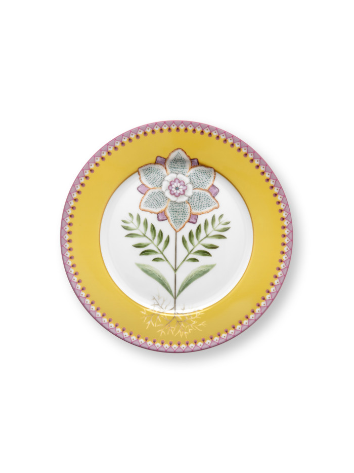 Teller Lily & Lotus Yellow 21cm