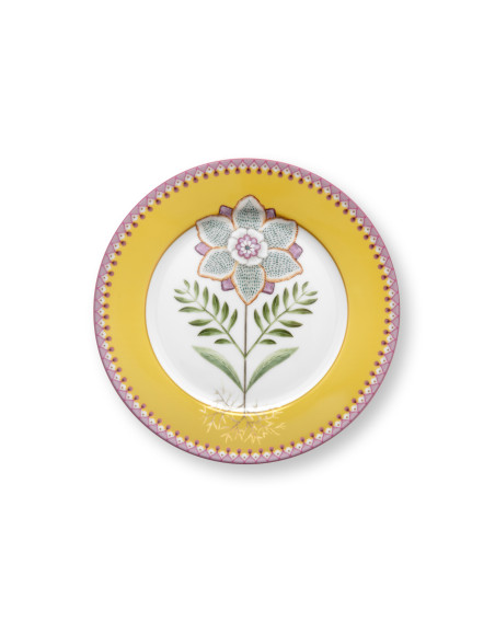 Teller Lily & Lotus Yellow 21cm