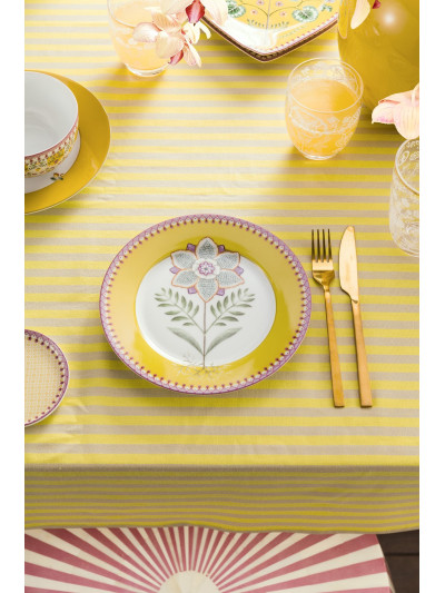 Teller Lily & Lotus Yellow 21cm