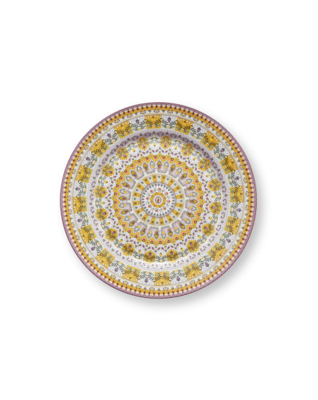 Kuchenteller Platzteller Lily & Lotus Moon Delight Yellow 32cm
