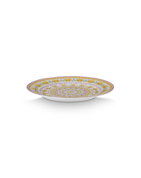 Kuchenteller Platzteller Lily & Lotus Moon Delight Yellow 32cm