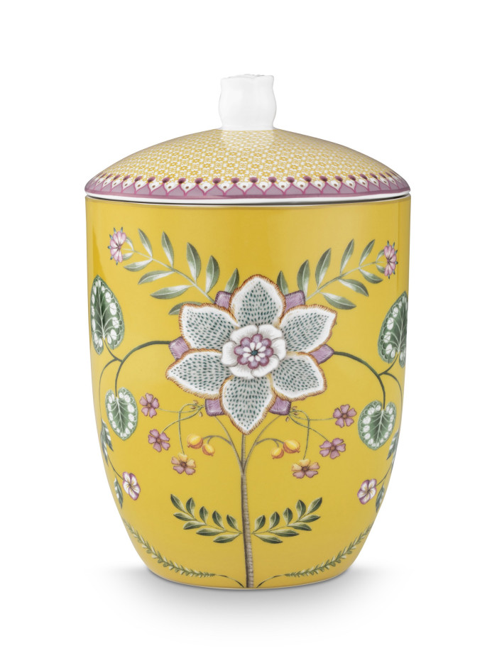 Vorratsdose Storage mit Deckel Lily & Lotus Yellow 1,5l
