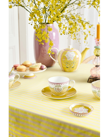 Tasse mit Untertasse Lily & Lotus Moon Delight Yellow 300ml