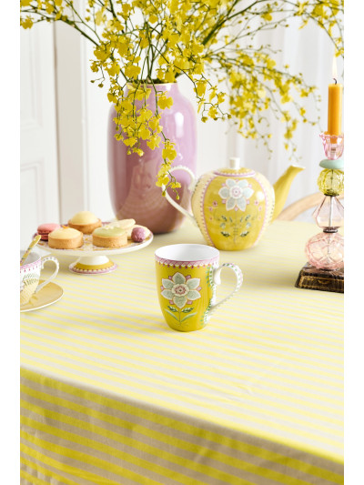Tasse Becher Lily & Lotus Large Tiles Yellow 365ml