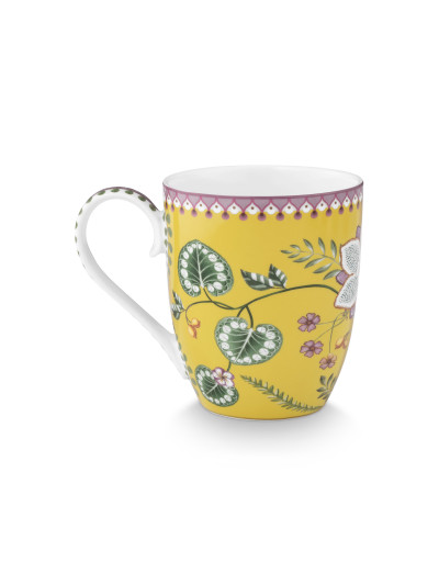 Tasse Becher Lily & Lotus XL Yellow 450ml