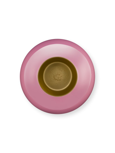 Pip Studio Vase Metall Pink 17cm