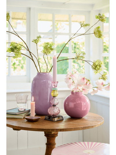 Pip Studio Vase Metall Mid Green 17cm