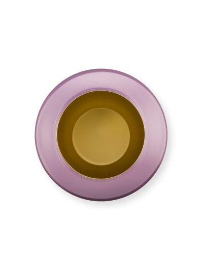 Pip Studio Vase Metall Oval Lilac 32cm