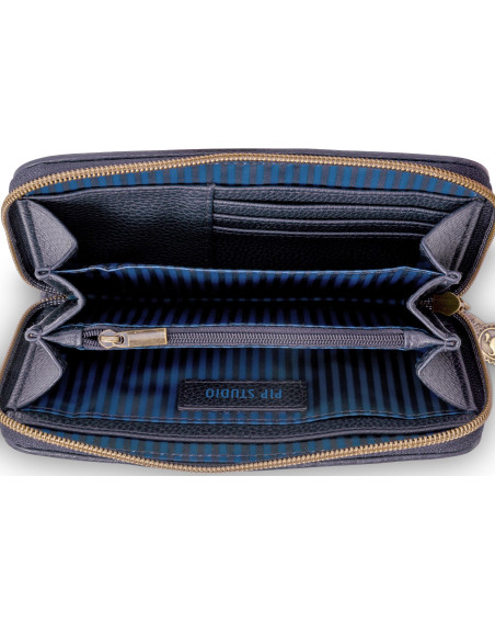 Geldbörse Willow Wallet Jabali Blue 18x3x11cm