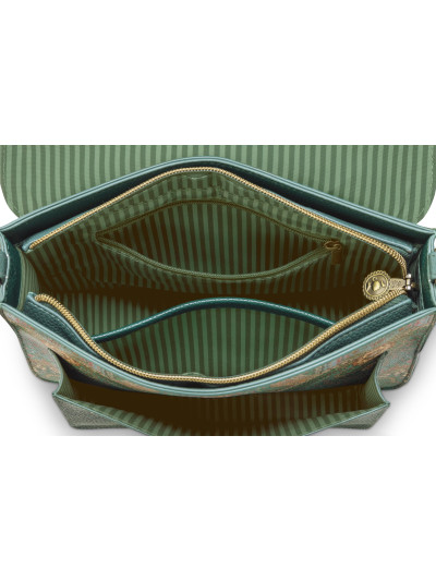 Umhängetasche - Handtasche Fenna Jabali Green, Medium 25x7x20cm