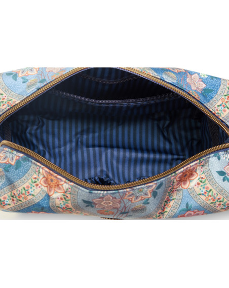 Kosmetiktasche Coco Medium Ornamento Blue 21,5x10x10,5cm