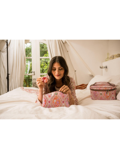 Kosmetikkoffer Beauty Case Cleo Ornamento Orange 26x16x16cm