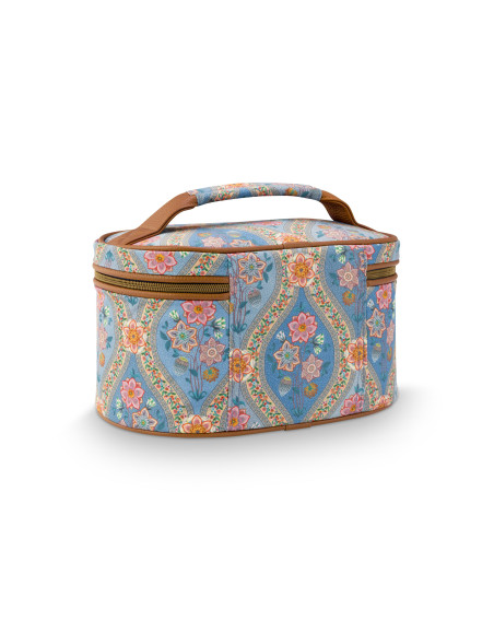 Kosmetikkoffer Beauty Case Cleo Ornamento Blue 26x16x16cm