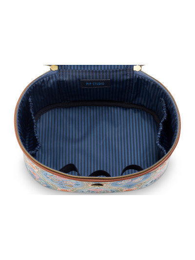 Kosmetikkoffer Beauty Case Cleo Ornamento Blue 26x16x16cm