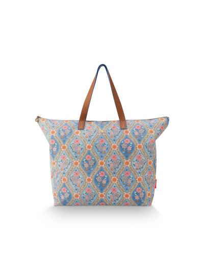 Tragetasche Strandtasche Tilda groß Ornamento Orange 66x20x44cm