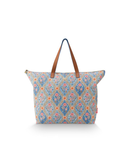 Tragetasche Strandtasche Tilda groß Ornamento Orange 66x20x44cm