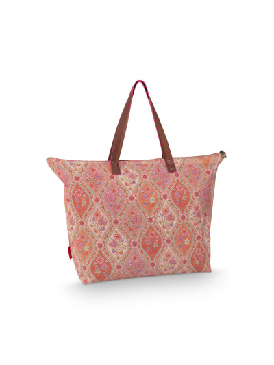 Tragetasche Strandtasche Tilda groß Ornamento Orange 66x20x44cm