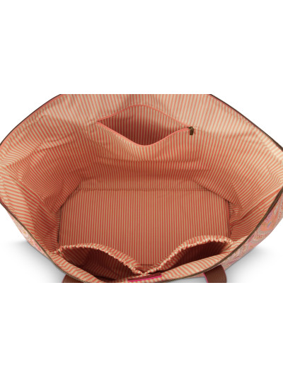 Tragetasche Strandtasche Tilda groß Ornamento Orange 66x20x44cm