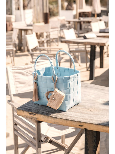 Freizeittasche Handtasche XS Mini Paris Shopper faded blue